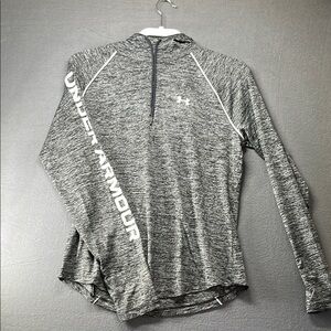 Under Armour Gray Hoodie with‎ White Accents